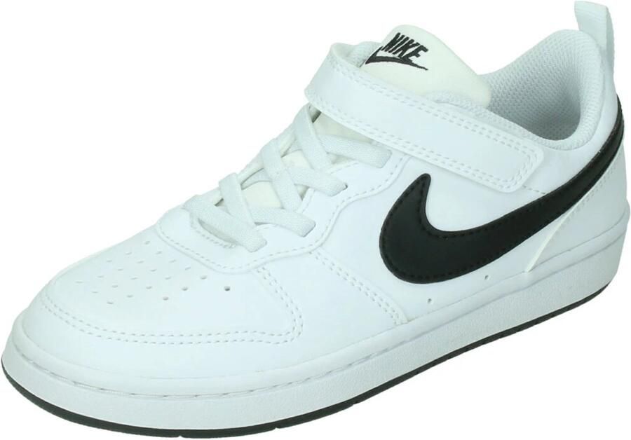 Nike Court Borough Kinder Sneakers Dv5457-104 Kleur Wit-zwart - Foto 2