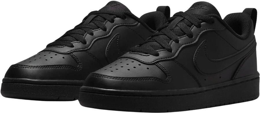 Nike court borough low recraft sneakers zwart kinderen - Foto 2