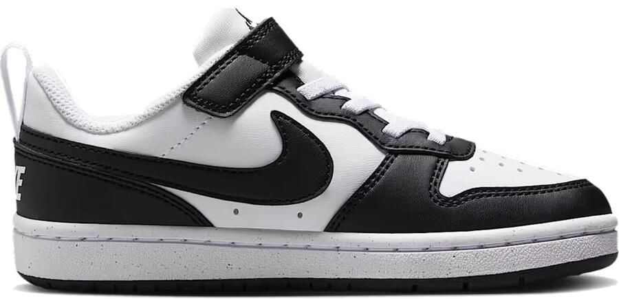 Nike Court Borough Low Recraft Sneakers Zwart Wit Kids
