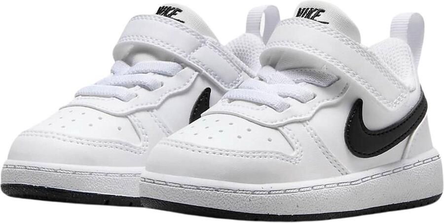 Nike court borough low recraft sneakers wit zwart kinderen - Foto 2