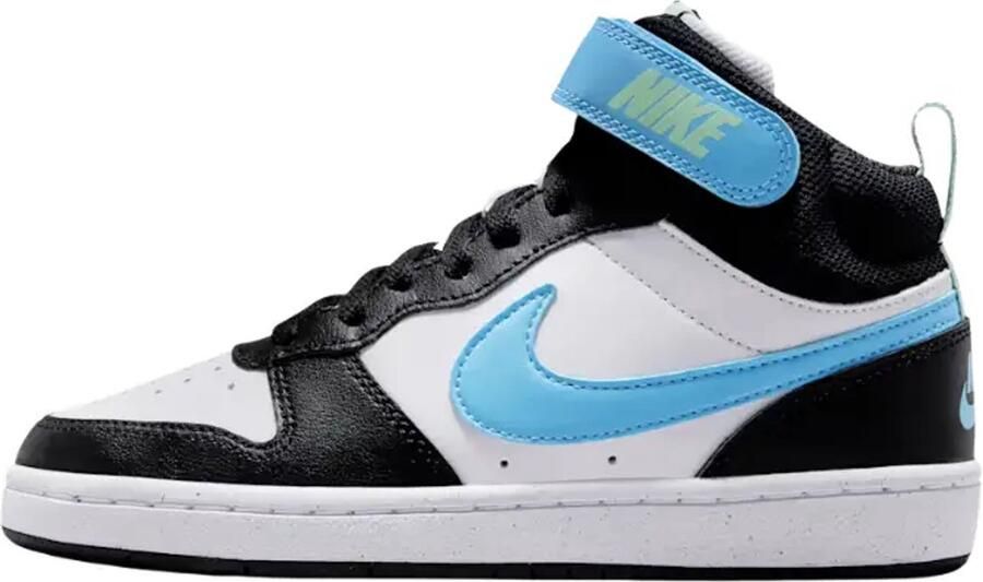 Nike Kid's Court Borough Mid 2 Sneakers zwart
