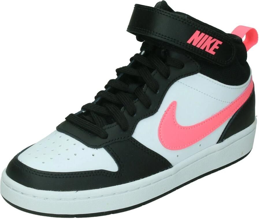 Nike Kid's Court Borough Mid 2 Sneakers zwart wit