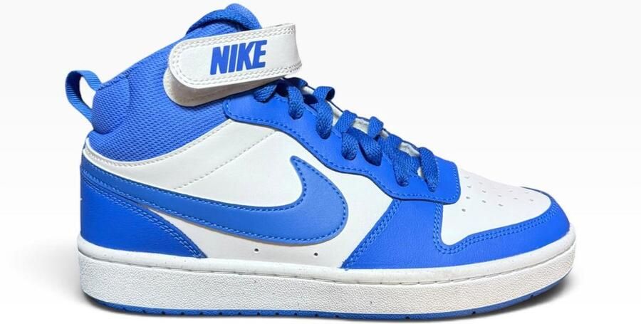 Nike Court Borough MID 2 Sneakers Mannen Blauw Wit Doos Zonder Deksel