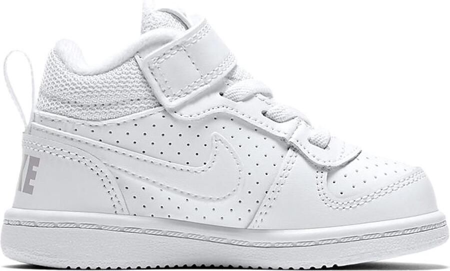 Nike Court Borough Mid Btv Jongens Sneakers White White