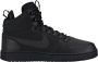 Nike Court Borough Mid Winter Sneakers Mannen zwart - Thumbnail 1