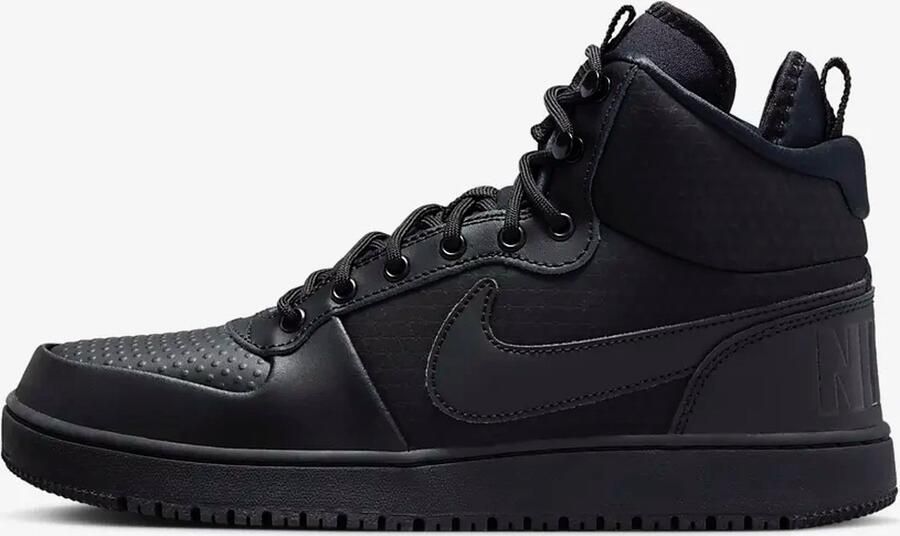 Nike Court Borough Mid Winter Sneakers Mannen zwart