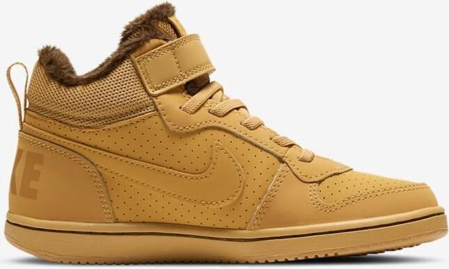 Nike Court Borough Mid Winterschoen Kinder Sneaker Bruin Doos Zonder Deksel