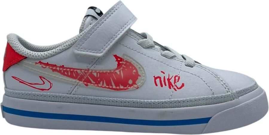 Nike court legacy LILS (TDV) Kinderen Wit Rood Blauw