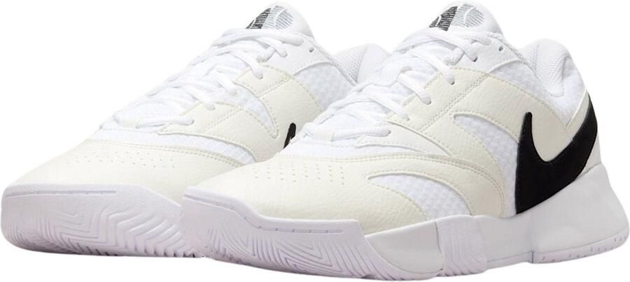 Nike Court Lite Heren Sportschoenen Tennis Outdoor Indoor Wit Zwart - Foto 2