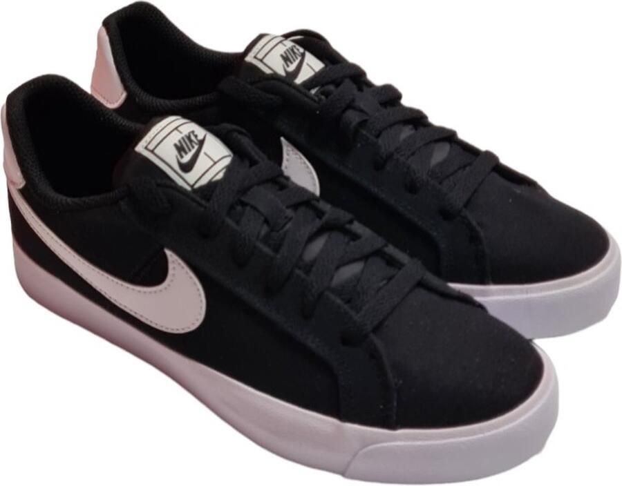 Nike Court Royale AC canvas sneakers zwart wit - Foto 2