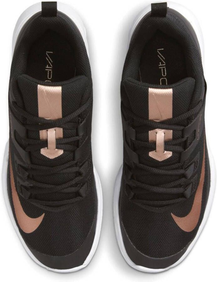 Nike Court Vapor Lite Schoenen Black Metalic Red Bronze White Dames - Foto 6