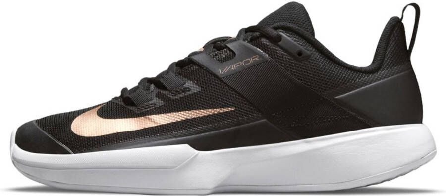 Nike Court Vapor Lite Schoenen Black Metalic Red Bronze White Dames - Foto 4