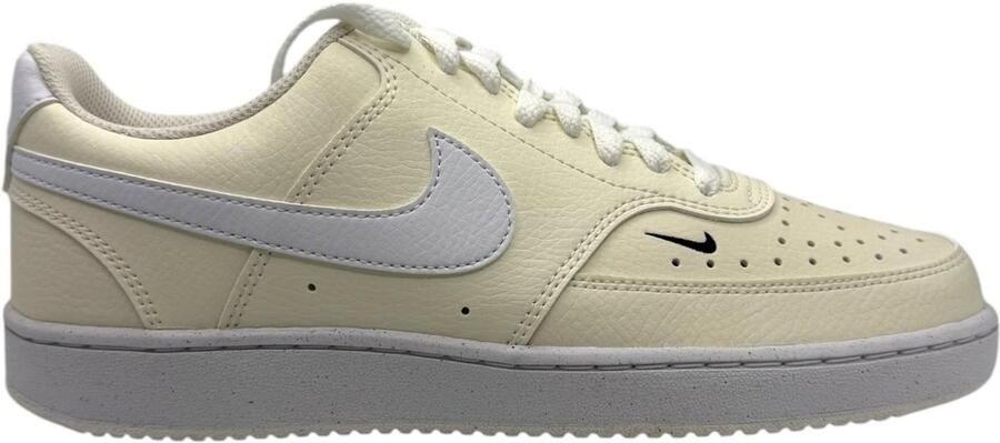 Nike Court Vision LO Sneakers Dames White Pale