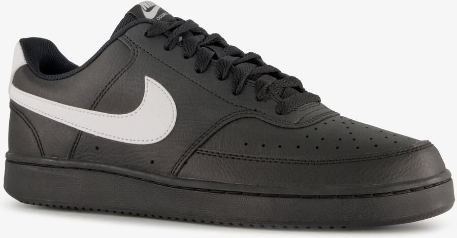 Nike Court Vision Low heren sneakers zwart Uitneembare zool