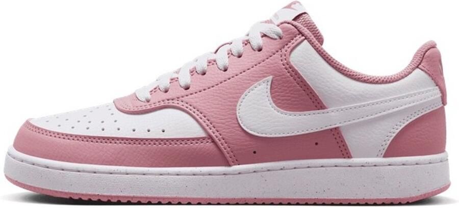 Nike Court Vision Low Next Nature Dames Sneakers Roze