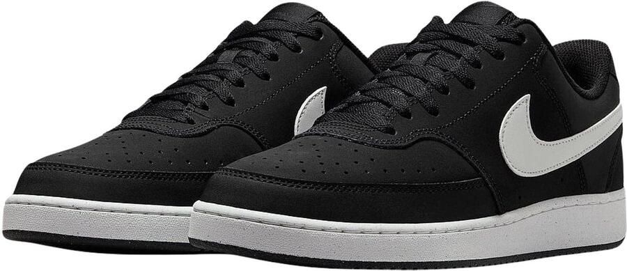 Nike court vision low premium men's Lage sneakers heren Zwart
