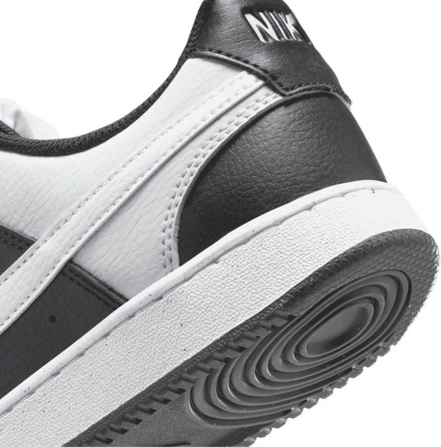 Nike Court Vision Low Sneakers Dames Wit Zwart