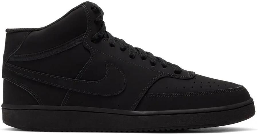 Nike court vision mid in de kleur zwart