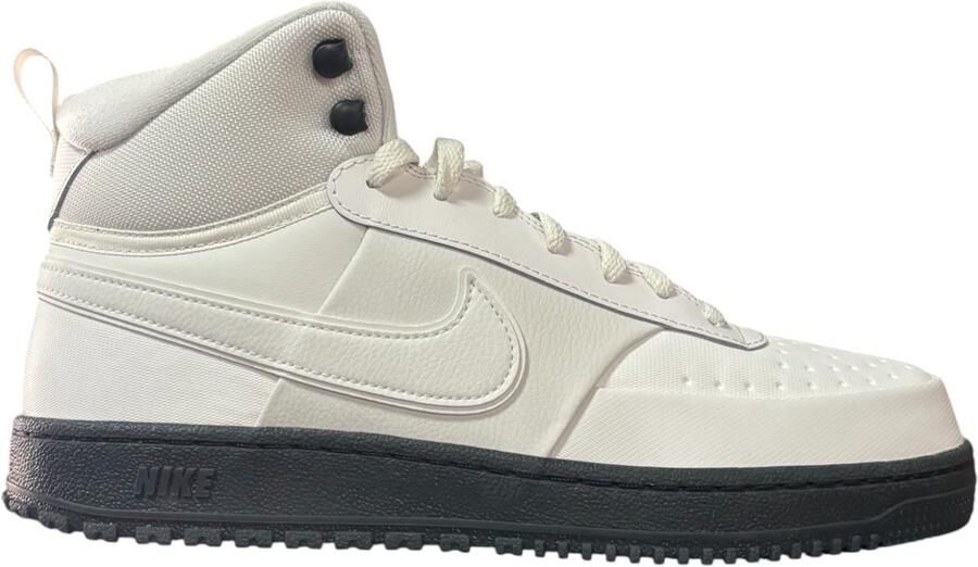 Nike Court Vision Mid WNTR Sneakers Wit Zwart