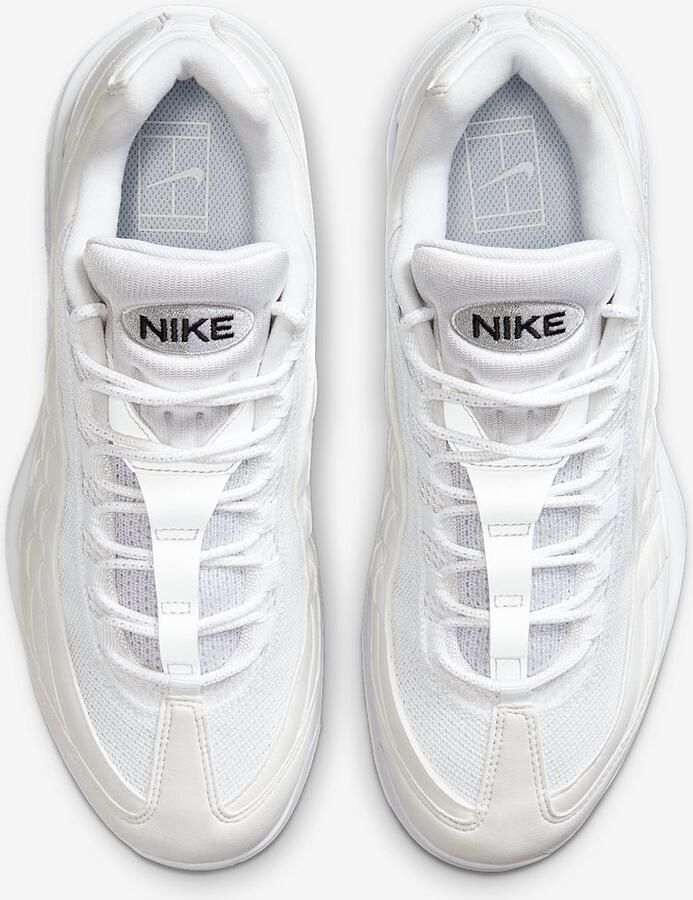 Nike Court Zoom Vapor X Air Max 95 Tennisschoenen Wit Grey Fog Zwart Wit Grijs Court Tennis Heren