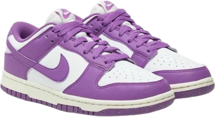 Nike Damesschoenen Dunk Low Summit White Black Raspberry- Dames Summit White Black Raspberry