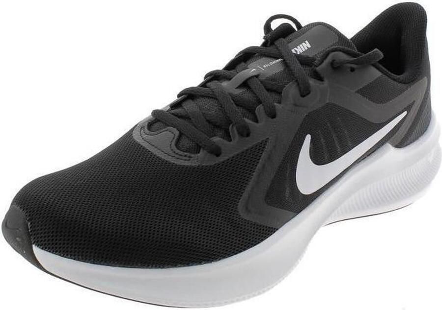 Nike Downshifter 9 Sneakers Heren Black Anthracite White - Foto 3