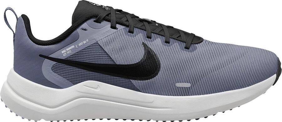 Nike downshifter 12 hardloopschoenen blauw zwart - Foto 3