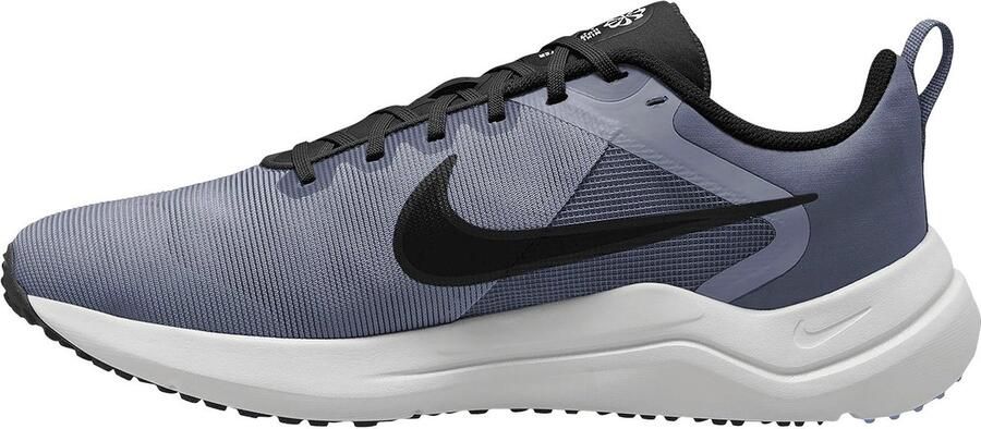 Nike Downshifter 12 Hardloopschoenen Ashen Slate Cobalt Bliss Wit Zwart Grijs Wit Downshifter Hardlopen Heren - Foto 3