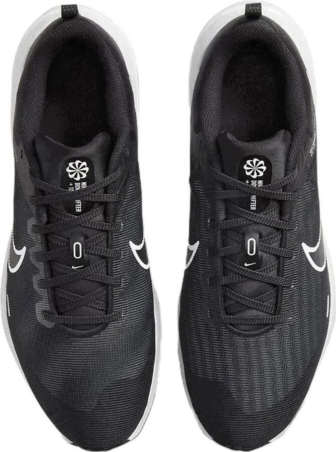Nike Downshifter 12 Next Nature hardloopschoenen zwart wit grijs - Foto 2