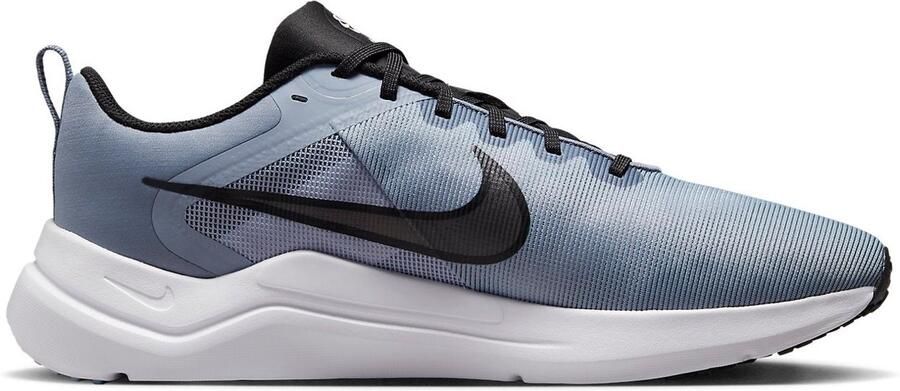 Nike downshifter 12 hardloopschoenen blauw zwart