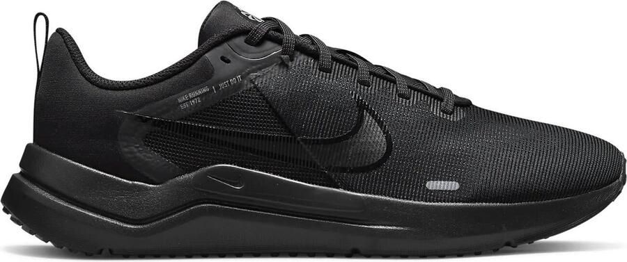 Nike Downshifter 12 Hardloopschoenen Zwart Dark Smoke Grey Iron Grey Zwart Grijs Downshifter Hardlopen Dames
