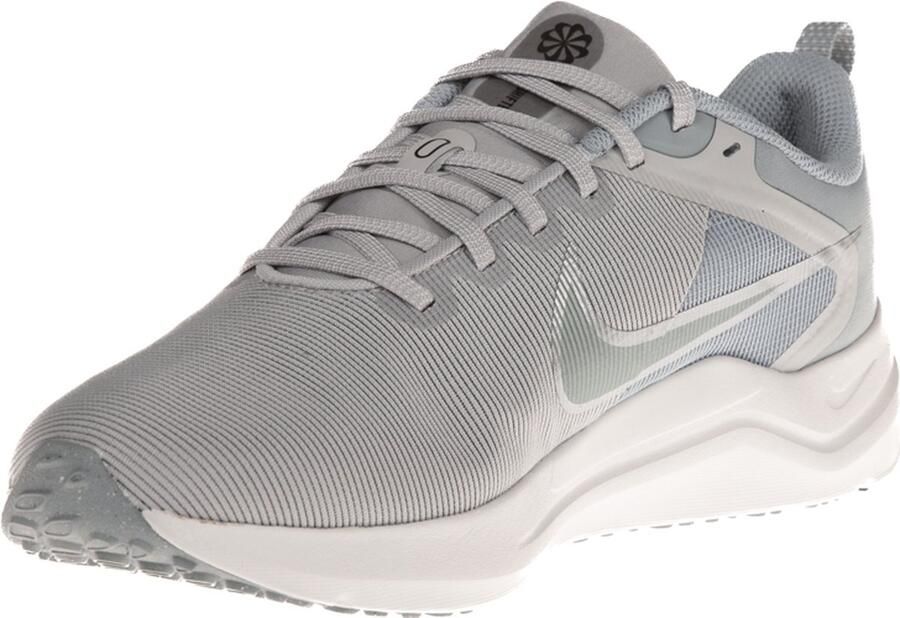 Nike Downshifter 12 Hardloopschoenen Light Smoke Grey Aviator Grey Photon Dust Metallic Cool Grey Grijs Downshifter Hardlopen - Foto 3