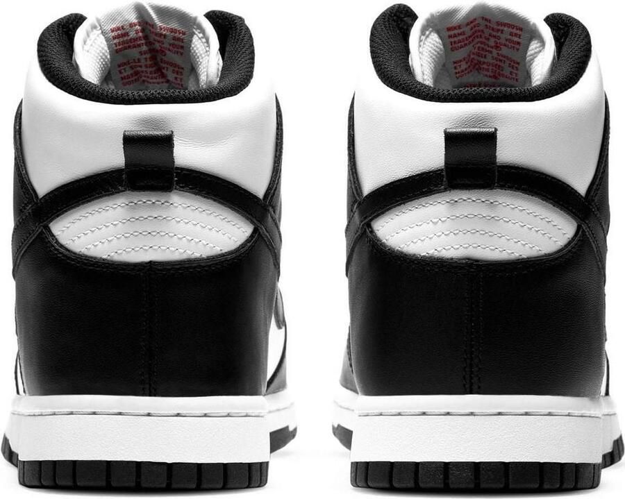 Nike Dunk Hi Retro Panda White Black-University Red DD1399 103 EUR - Foto 2