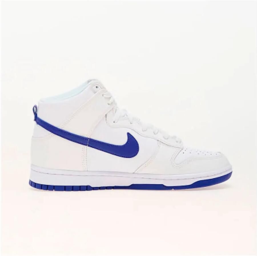 Nike Herenschoenen Dunk Hi Retro White Summit White Concord- Heren White Summit White Concord