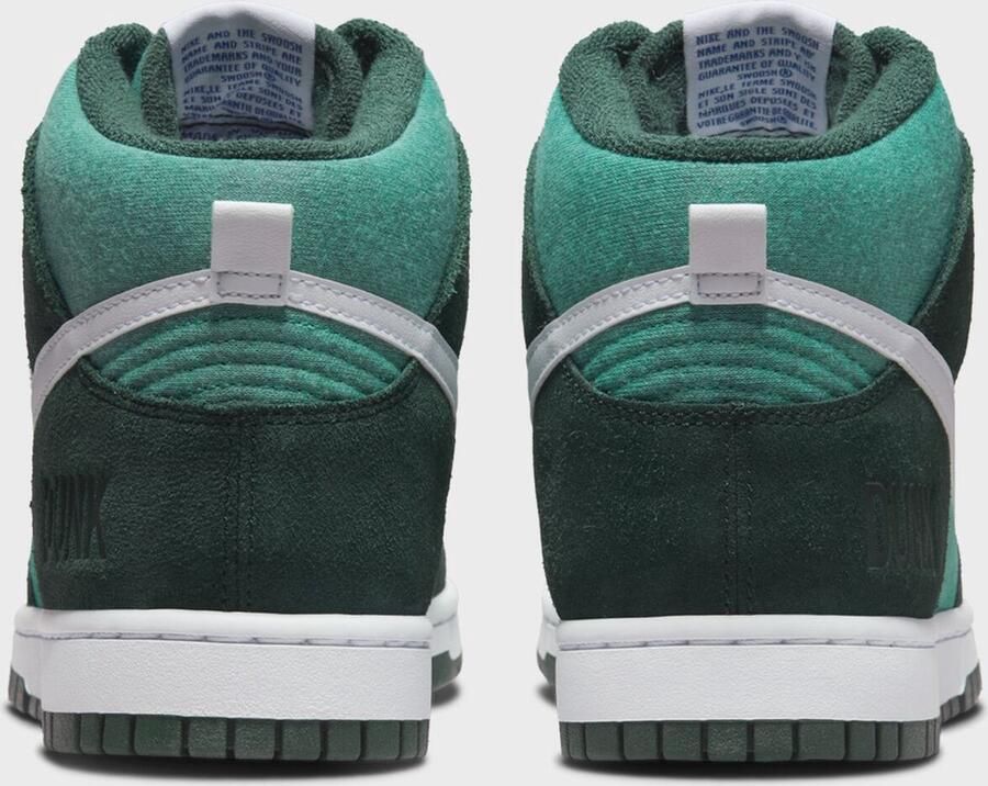 Nike Dunk HI Retro SE pro green white washed teal white - Foto 4