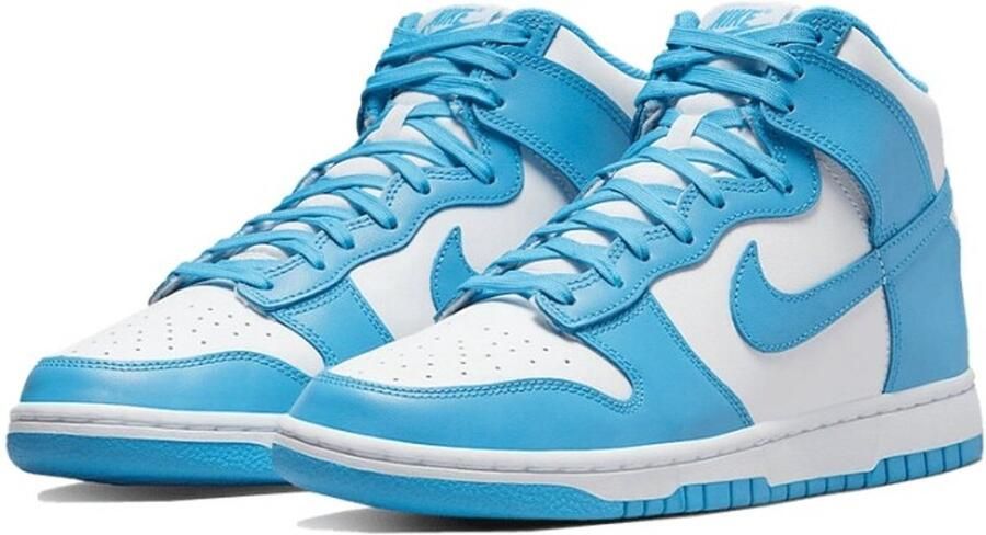 Nike Dunk High Laser Blue Retro Sneakers Blauw Wit Doos zonder deksel - Foto 3
