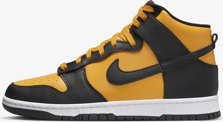 Nike Dunk Hi Retro University Gol Black White - Foto 6