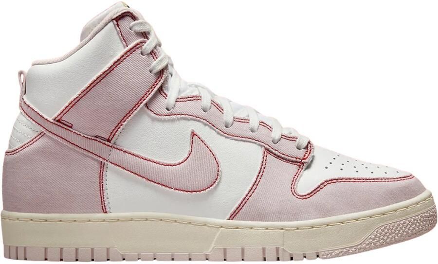 Nike Roze Sneakers met Stoffen en Leren Bovenkant Pink Unisex