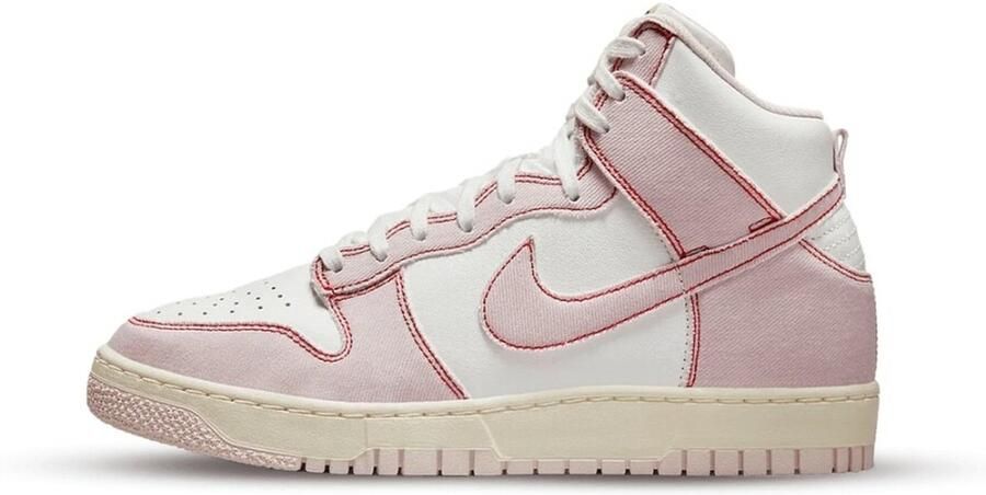 Nike Dunk High 85 Herenschoenen 38 Summit White University Red Coconut Milk Barely Rose - Foto 1