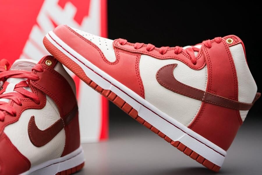 Nike Dunk High LXX Cinnabar (W) DX0346-600 Kleur als op foto Schoenen - Foto 6