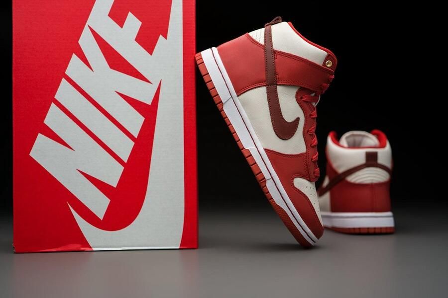 Nike Dunk High LXX Cinnabar (W) DX0346-600 Kleur als op foto Schoenen - Foto 10