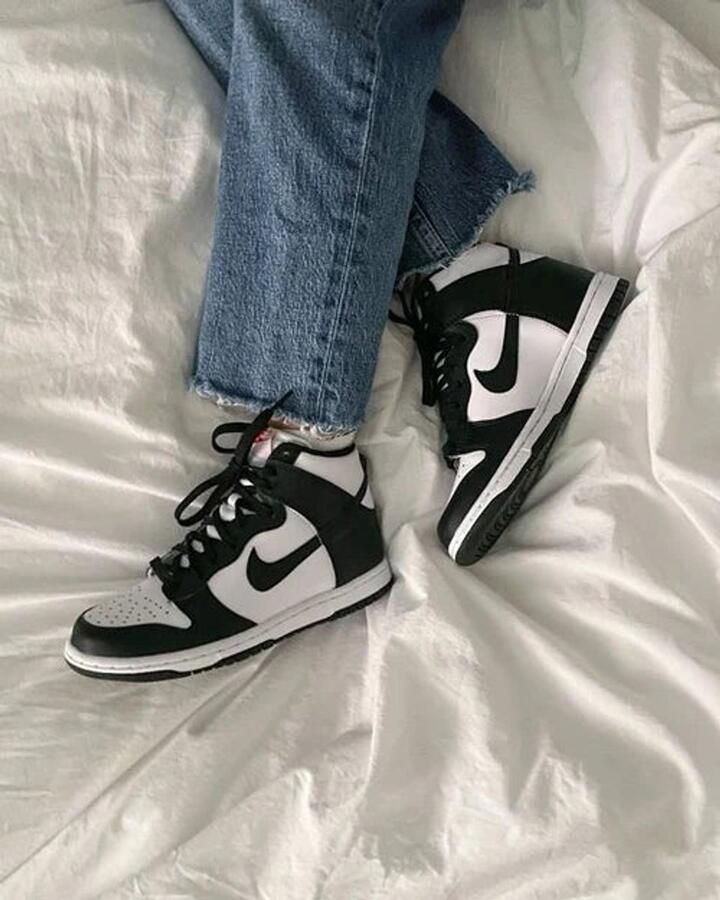 Nike Dunk High Panda Black White