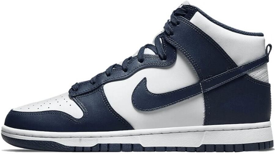 Nike Dunk High Retro White Midnight Navy DD1399