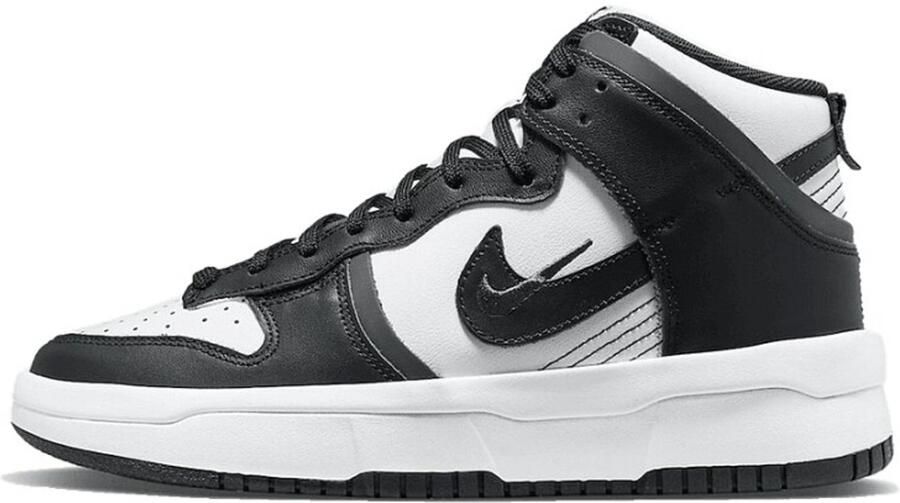Nike Wmns Dunk High Up White Black-Dk Smoke Grey