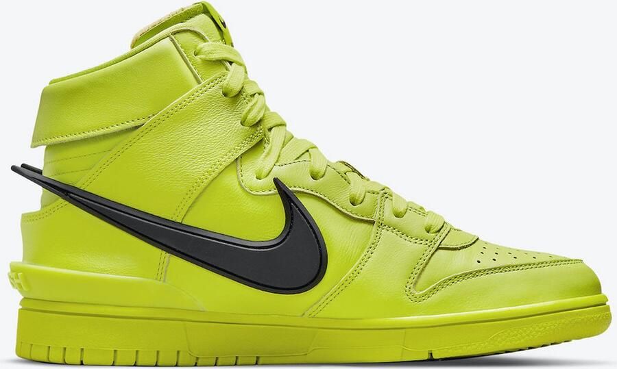 Nike Dunk High x AMBUSH 'Flash Lime'