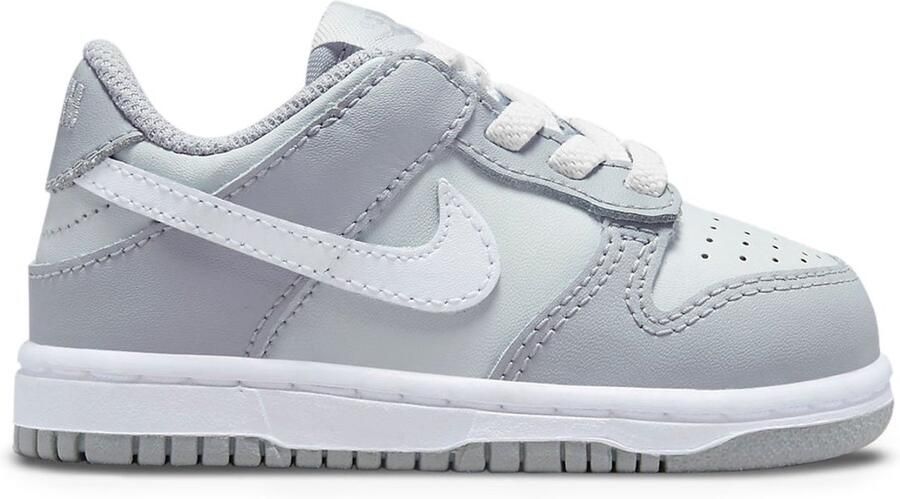 Nike Dunk Low Baby Sneakers Grijs Wit