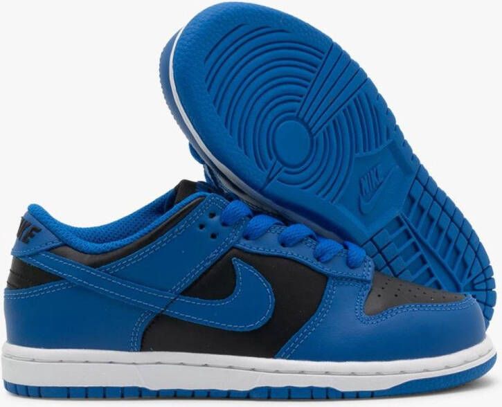 Nike Dunk Low Black Hyper Cobalt White (PS) CW1588001 blauw zwart wit kindersneakers lage sneakers