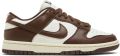 Nike Damesschoenen Dunk Low Premium Sail Coconut Milk Brown- Heren Sail Coconut Milk Brown - Bruin