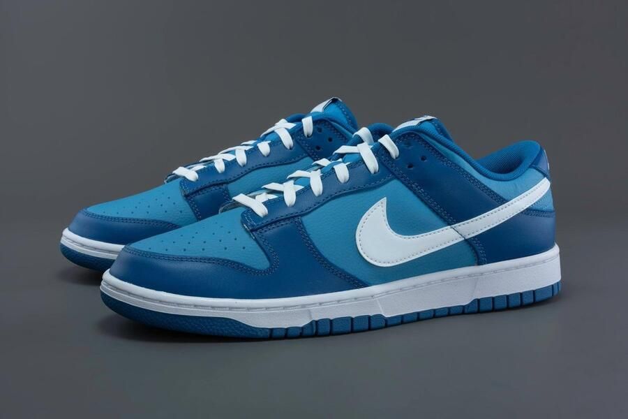 Nike Dunk Low Dark Marina Blue DJ6188-400 DARK MARINA BLUE Schoenen - Foto 2
