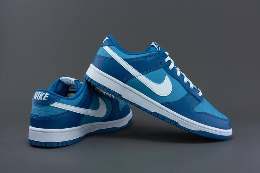 Nike Dunk Low Dark Marina Blue DJ6188-400 DARK MARINA BLUE Schoenen - Foto 6